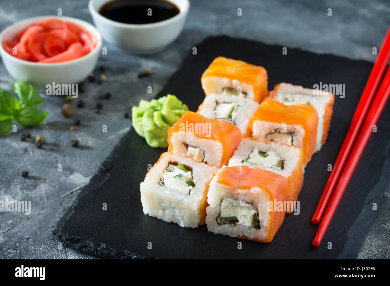 Sushi Set Sushi Set. Stock Photo