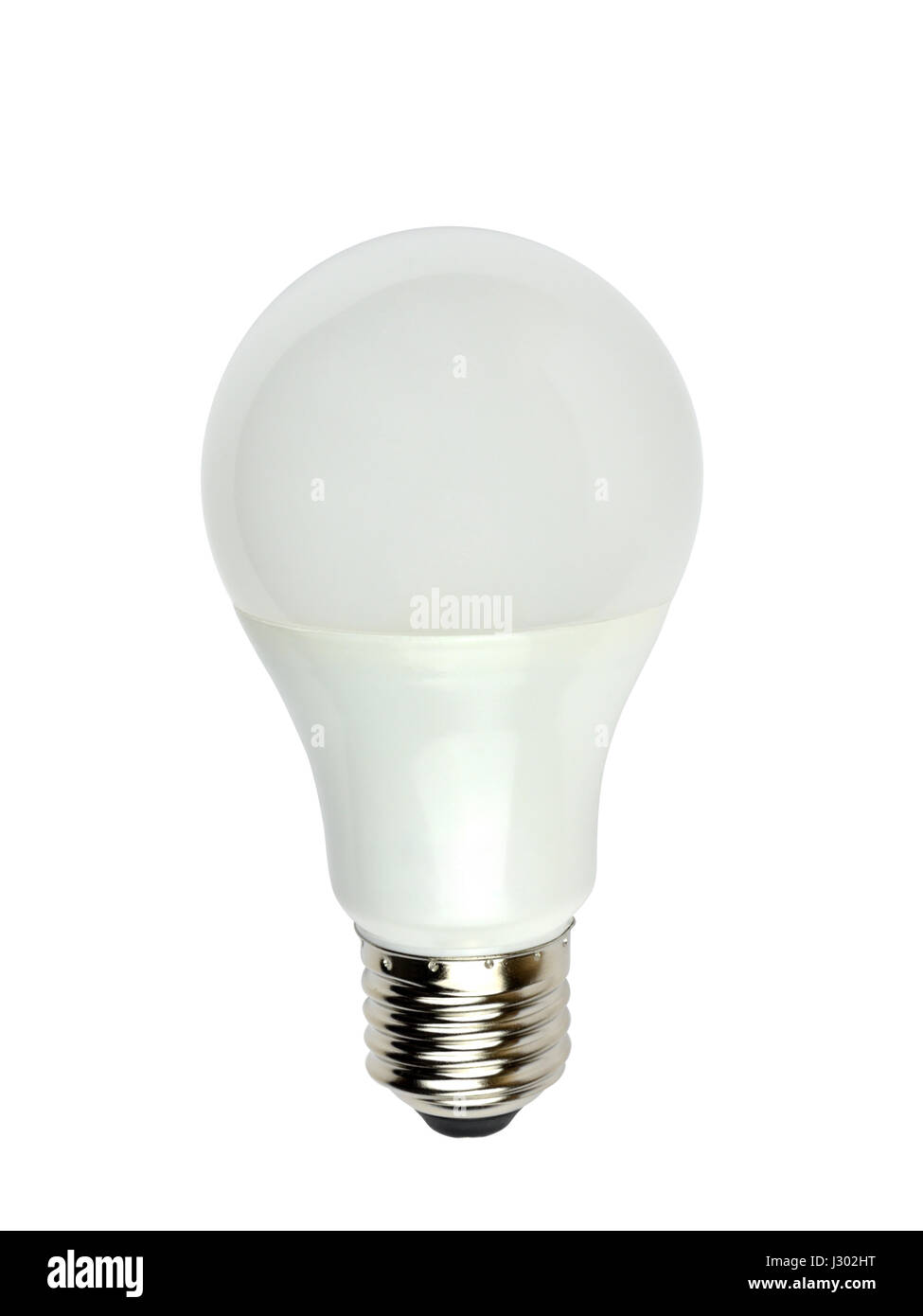 Light bulb with lightemitting diode technology isolated on white Stock