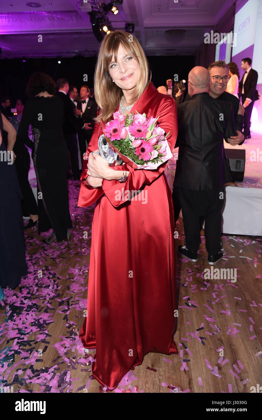 Gloria - Deutscher Kosmetikpreis 2017 at Hilton Hotel. Featuring: Nastassja Kinski Where: Duesseldorf, Germany When: 31 Mar 2017 Stock Photo