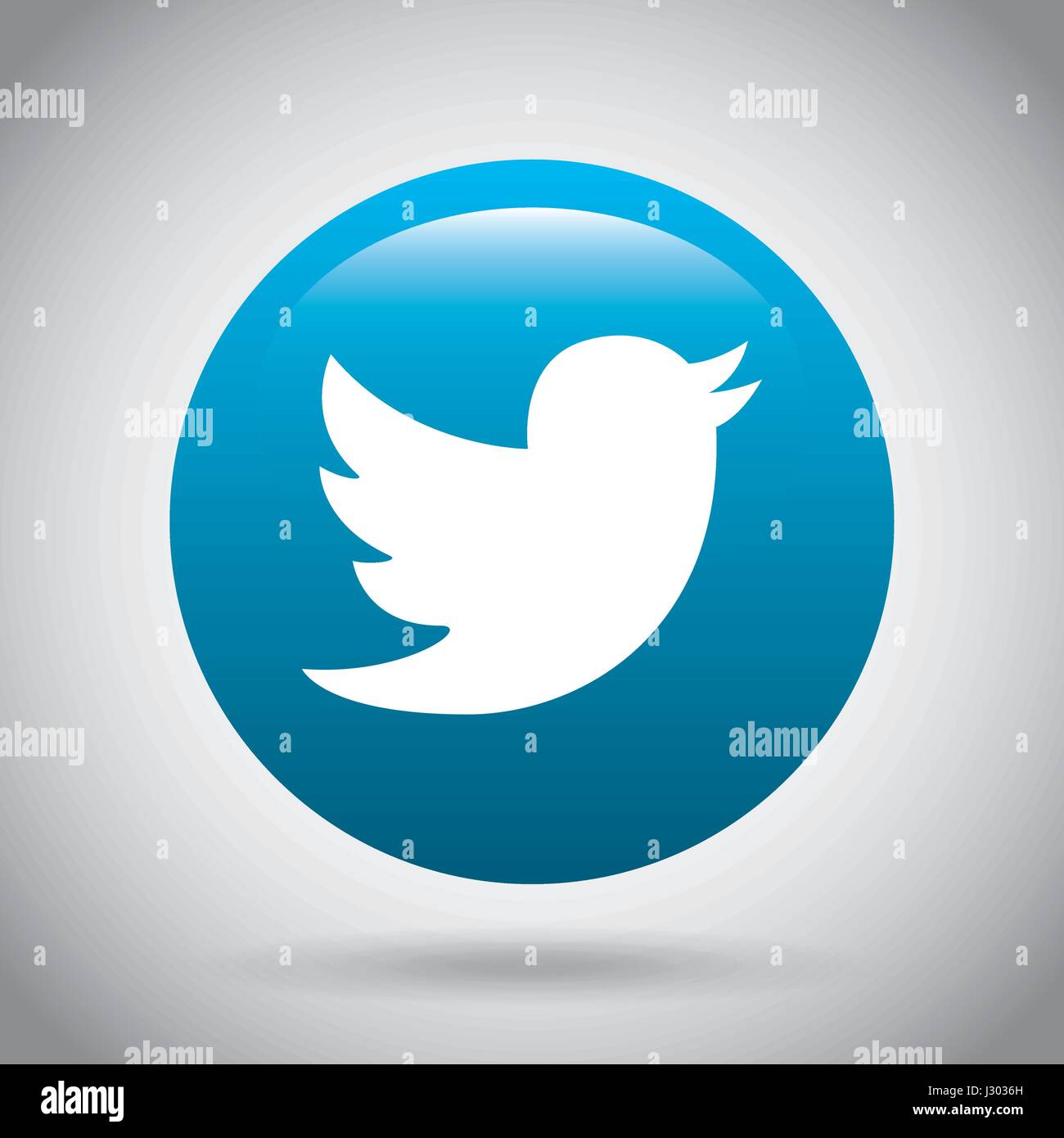twiter classic emblem icon Stock Vector Image & Art - Alamy