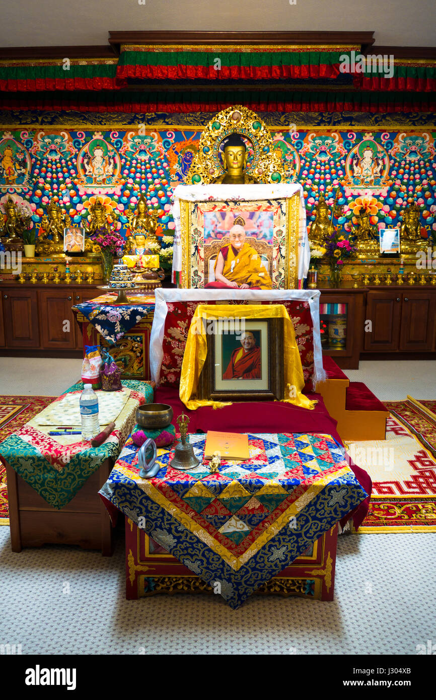 Dedicated to the people of Tibet, The Tibetan Mongolian Buddhist Cultural Center in Bloomington