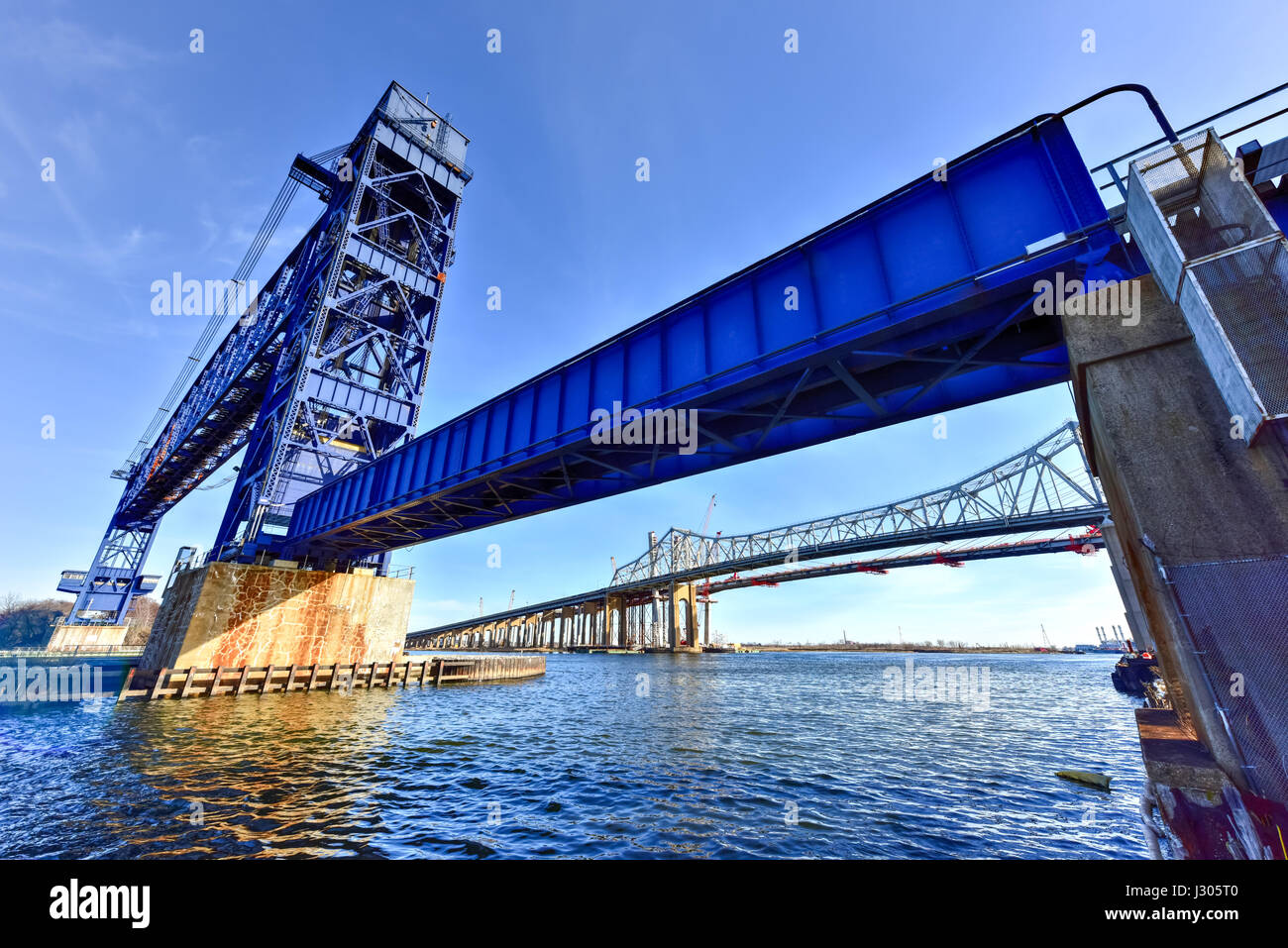 Goethals Bridge and Arthur Kill Vertical Lift Bridge. The Goethals