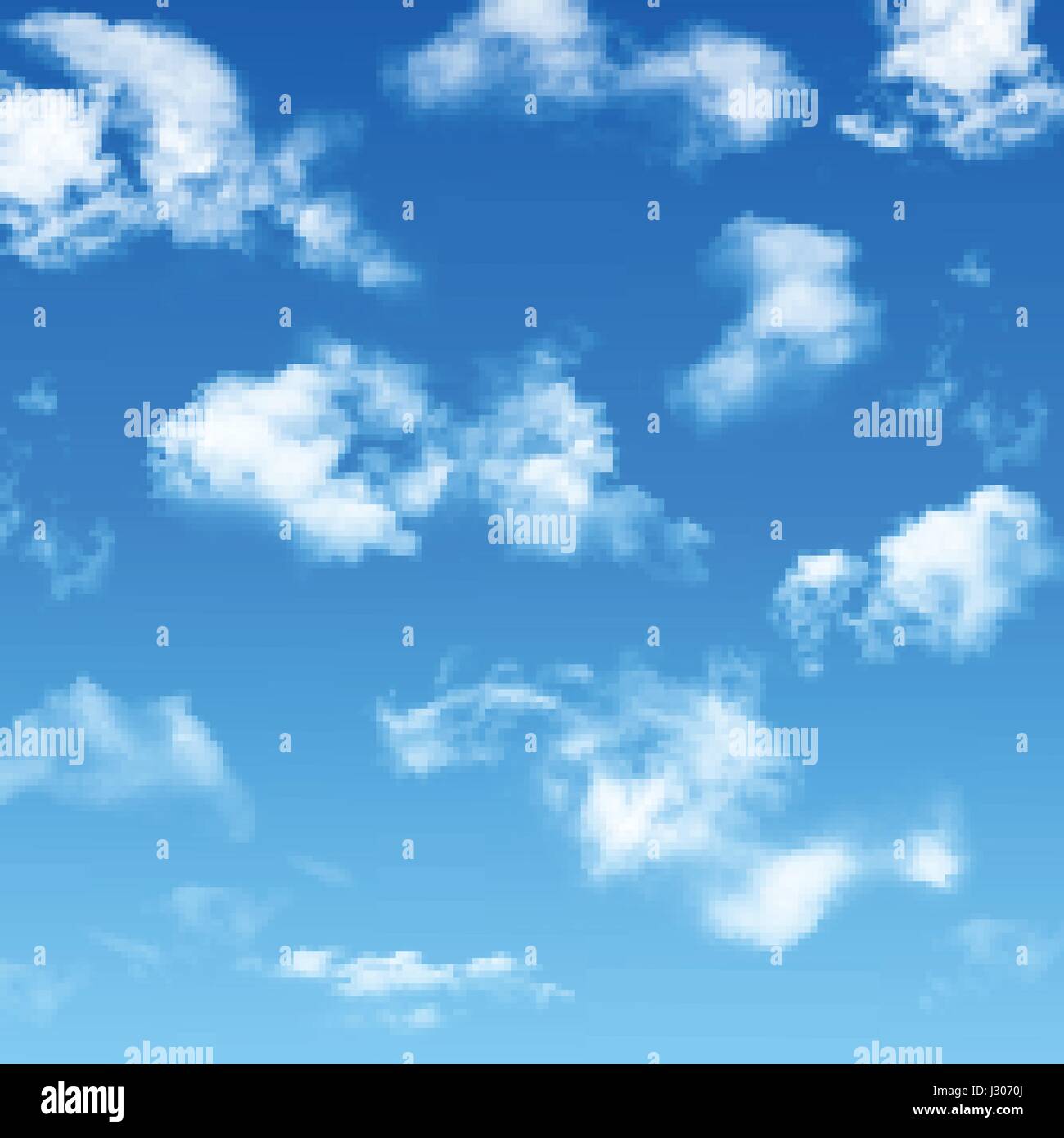 Blue sky with clouds Stock Vector Image & Art - Alamy
