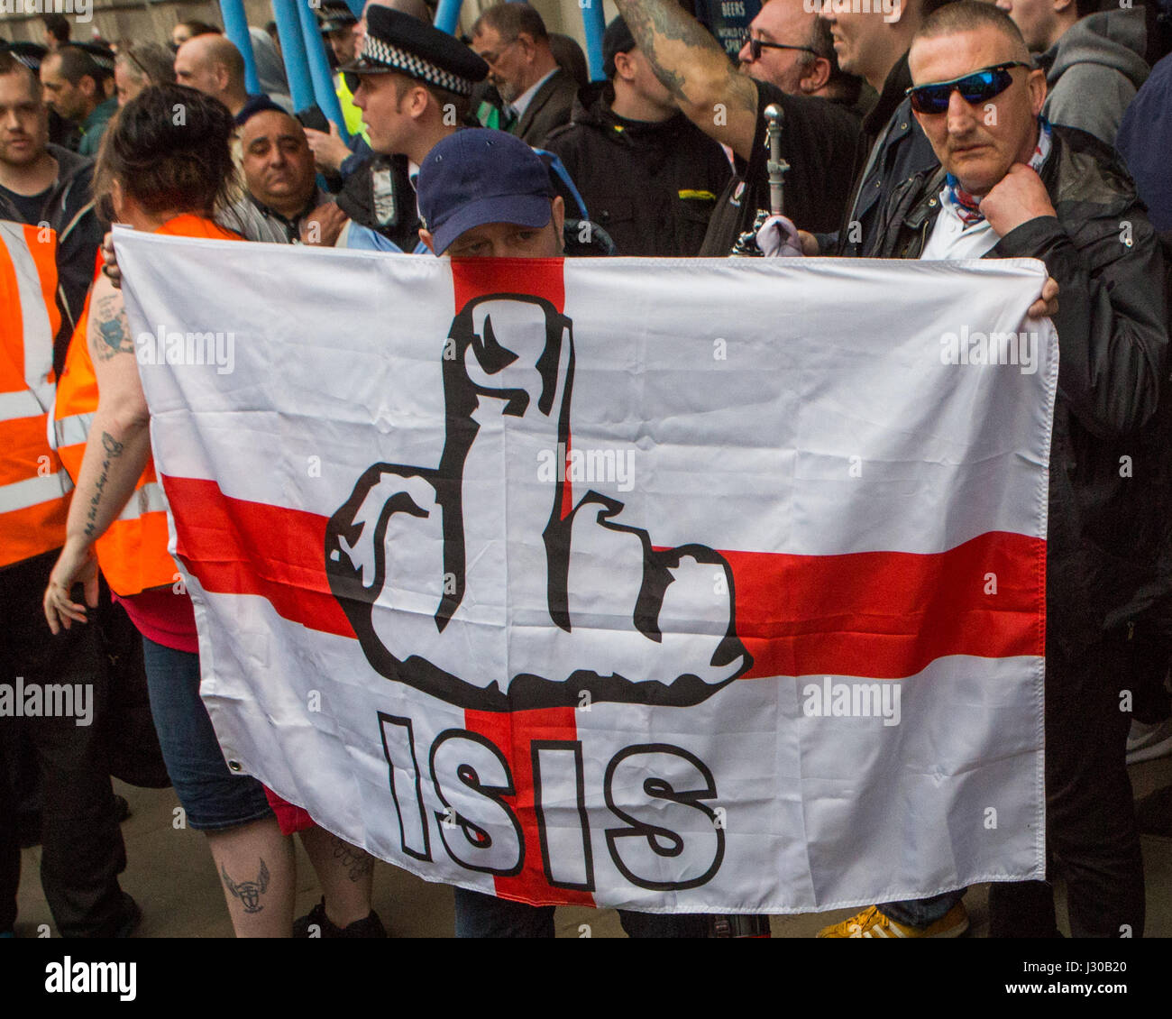 Far right groups Britain First & EDL stage London marches. The groups ...