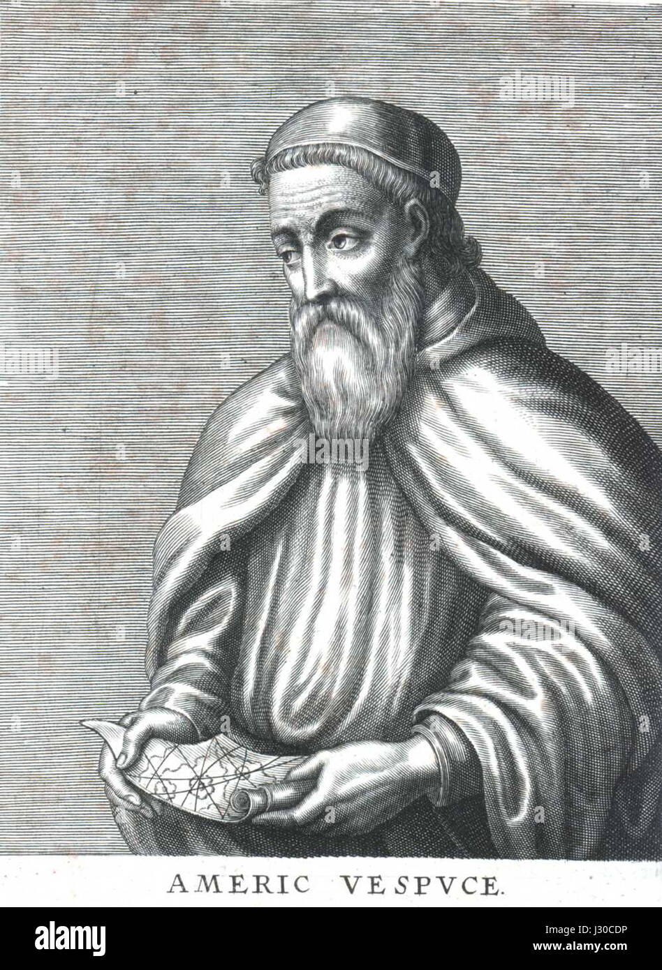 Amerigo vespucci map hi-res stock photography and images - Alamy