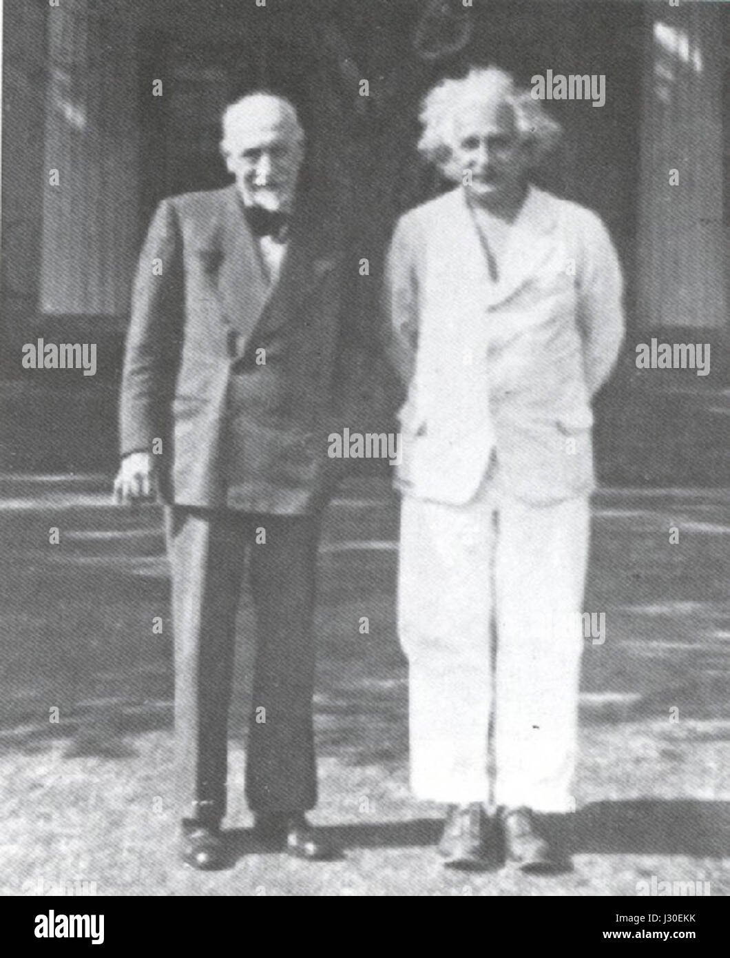 Luigi Pirandello, Albert Einstein 1935 Stock Photo
