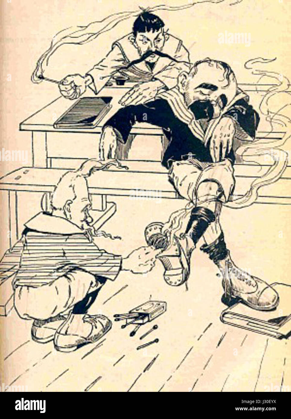 Caricatura de Zapata 17 Stock Photo