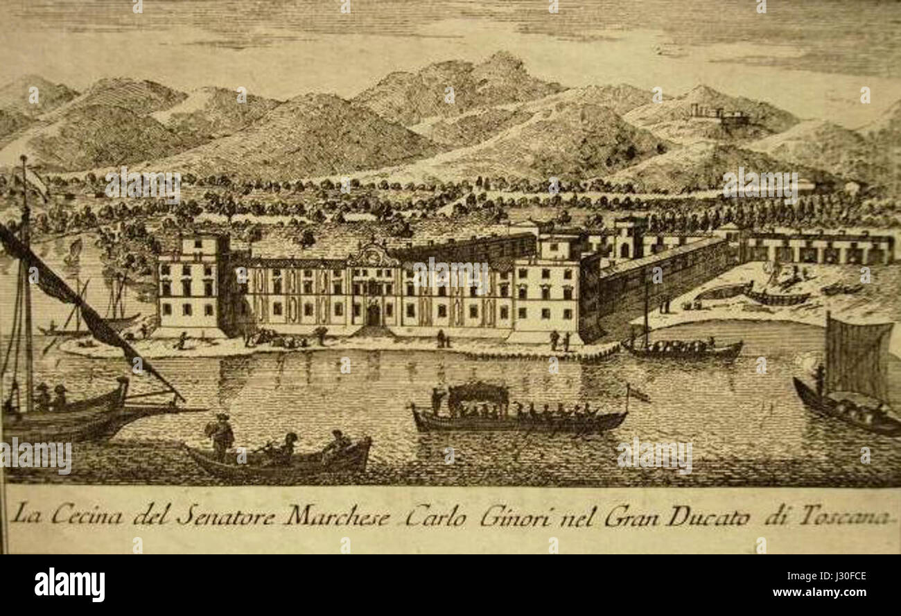 Cecina 1751 Stock Photo