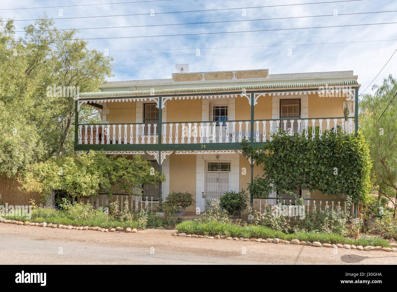 MCGREGOR, SOUTH AFRICA MARCH 26, 2017 An historic house in McGregor