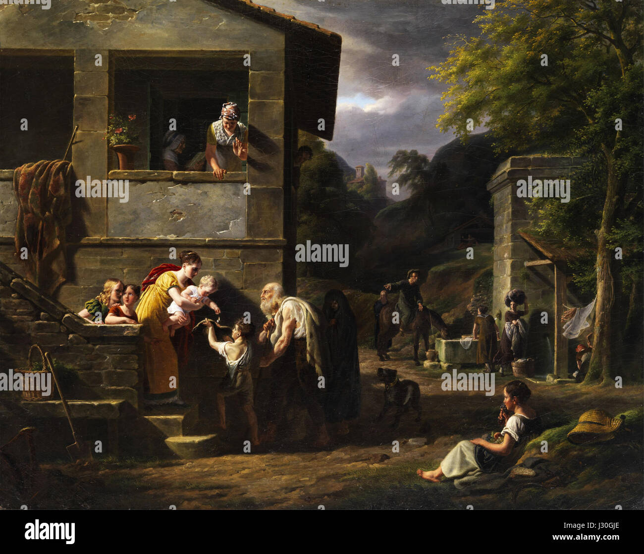 Antoine Beranger was a French artist, and this title refers to his work ...
