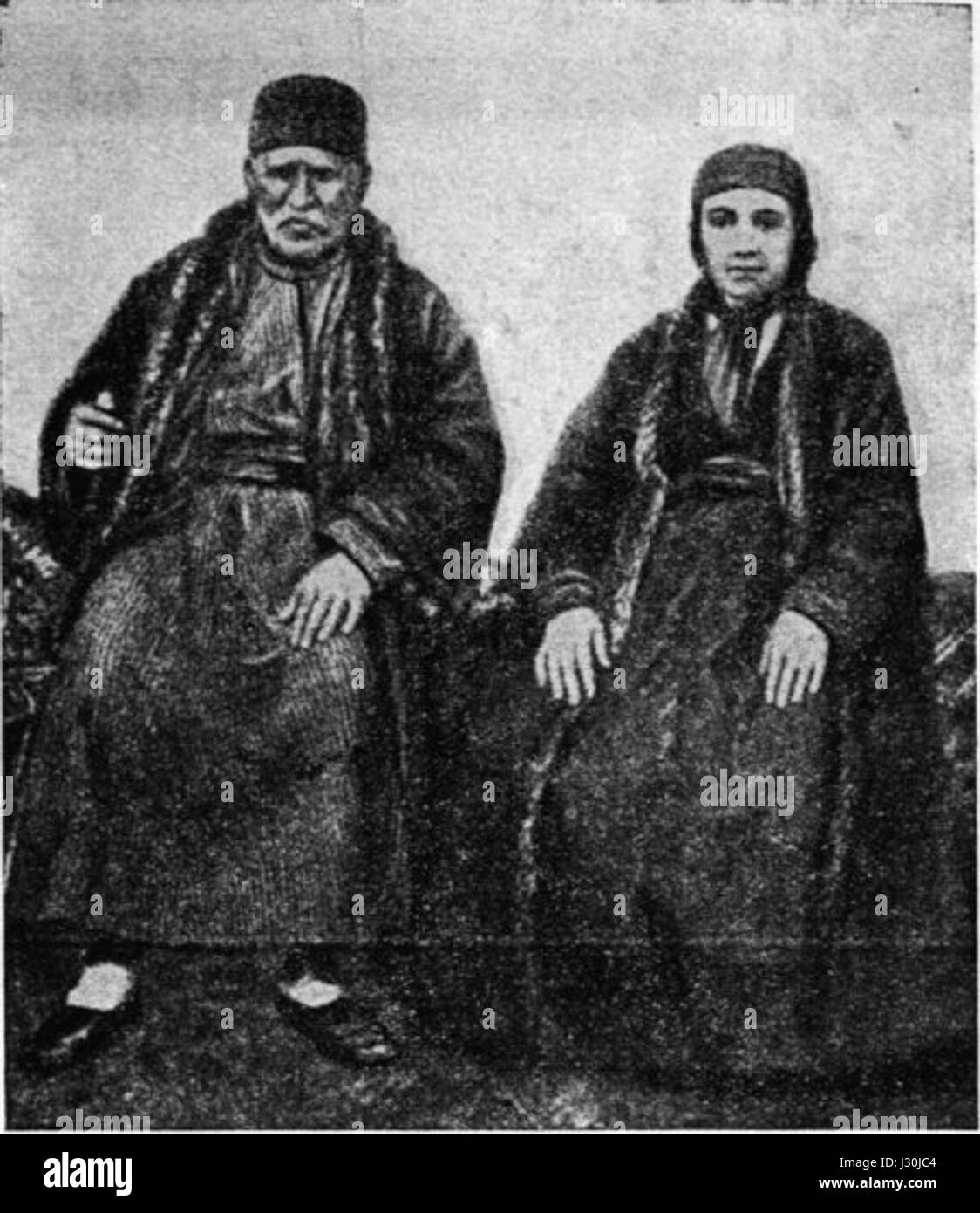 Robev *Anastas Robev and Wife* depicts a historical portrait of Anastas Robev ...