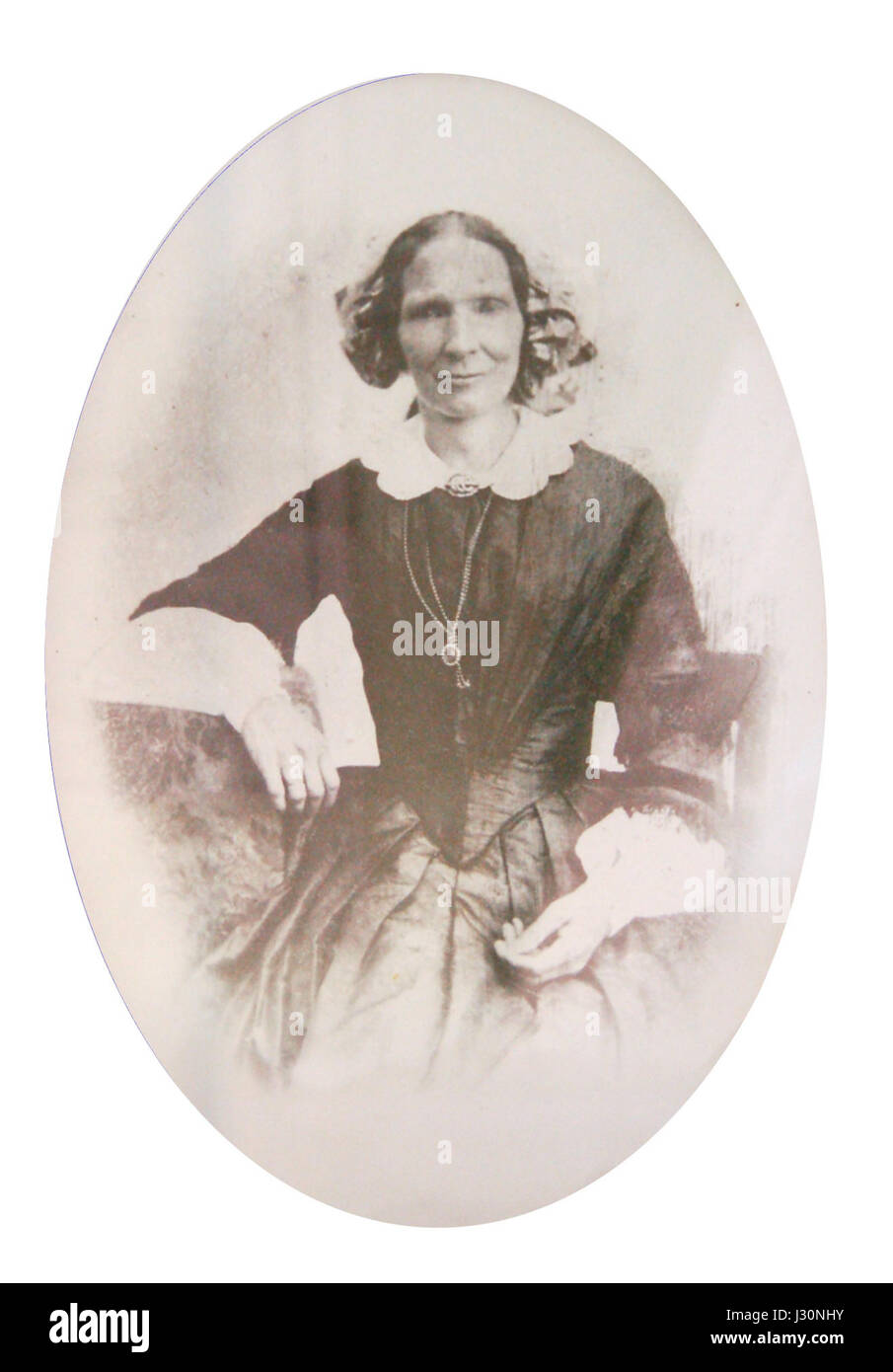 Catharine Lange (1805-1866) Stock Photo