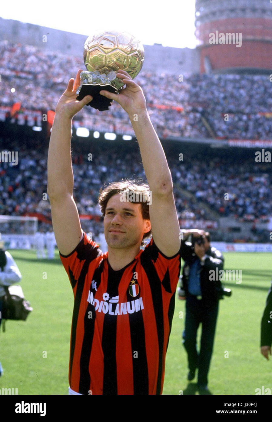 Marco Van Basten Pallone d'Oro (Milan Stock Photo - Alamy