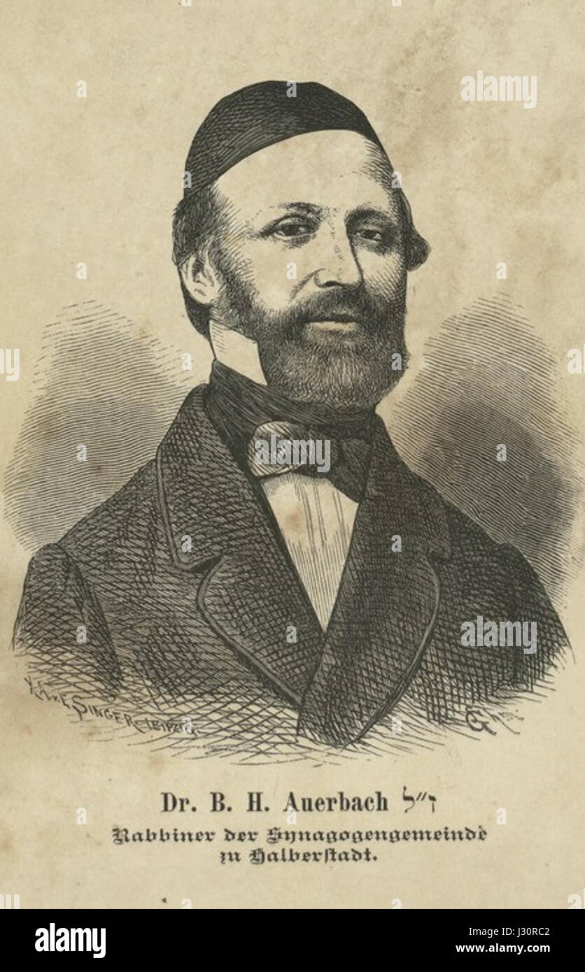 Benjamin Hirsch Auerbach Stock Photo