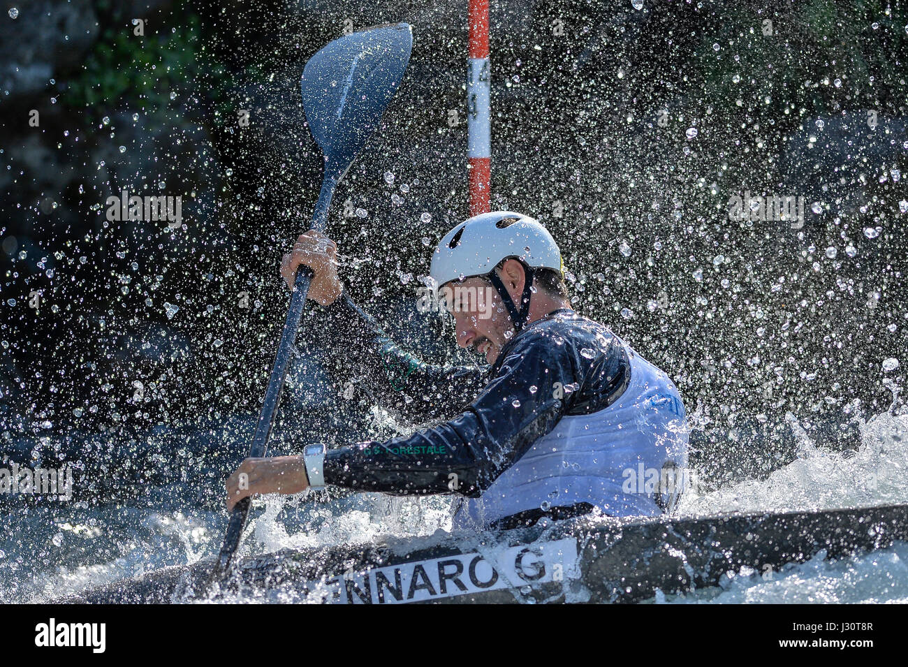 ICF Canoe Slalom World Cup has been held since 1988 in four canoe and kayak disciplines for men
