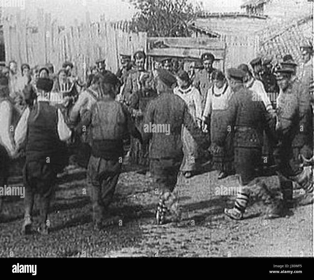 Balkan War 1912-1913 Film 02 Stock Photo