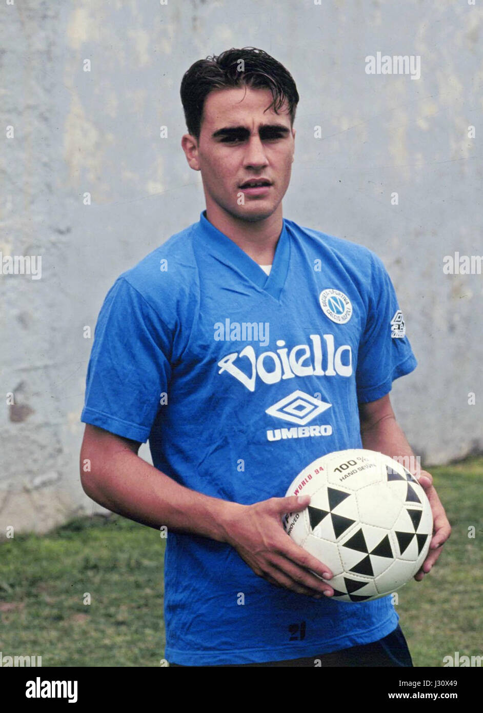 Fabio Cannavaro Napoli 1990 Stock Photo