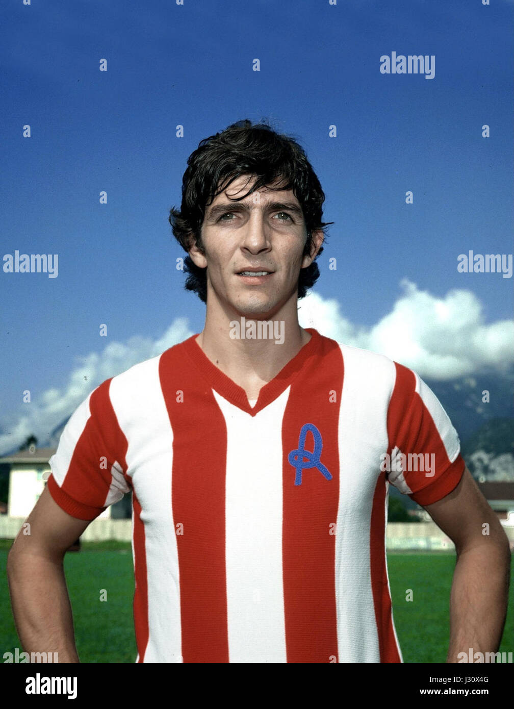 Figurine MINIX Paolo Rossi En Maillot De Vicenza - Hauteur 10 Cm - Original, Neuve - Collection Football