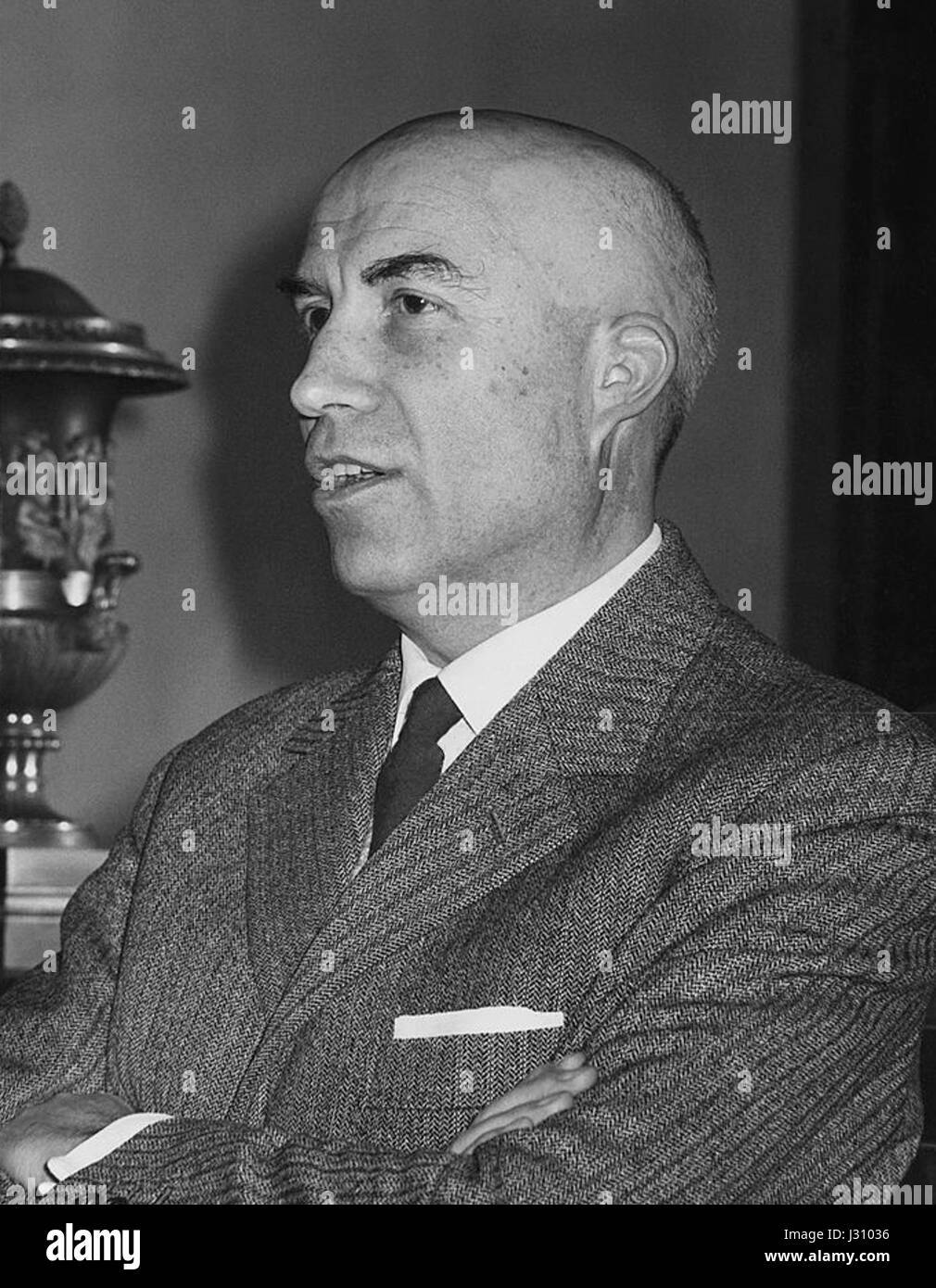 Gianfranco Miglio 1969 Stock Photo Alamy