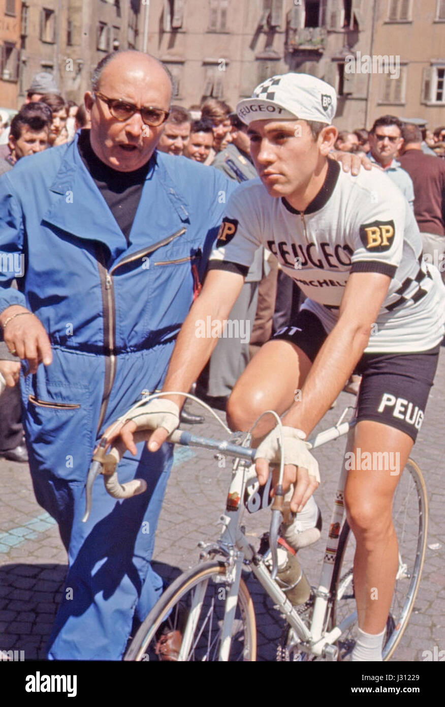 Eddy Merckx 1967 Stock Photo