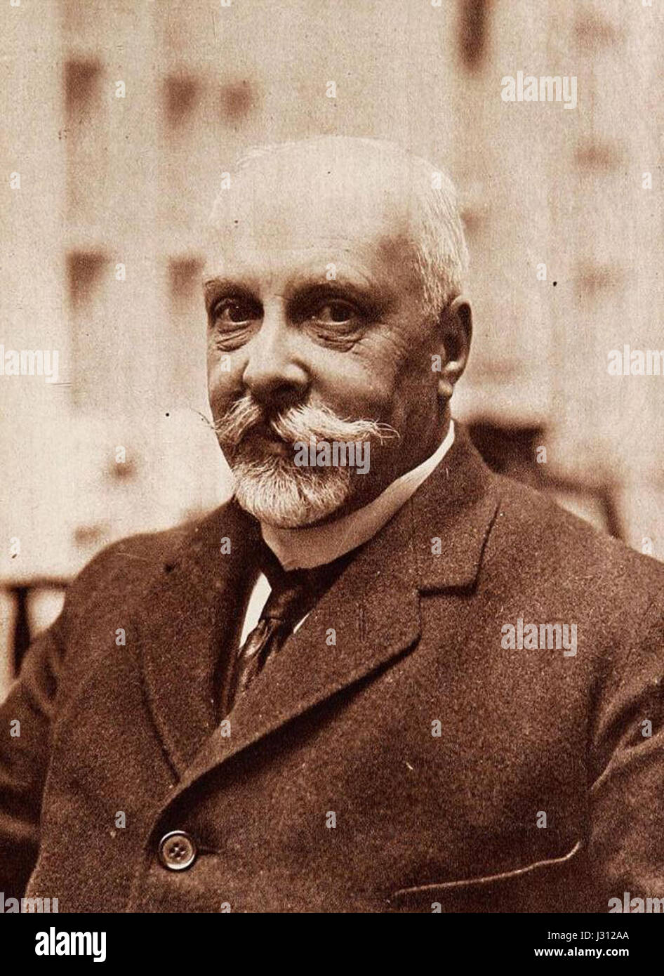 Carlos Aldunate Solar en 1915 Stock Photo Alamy