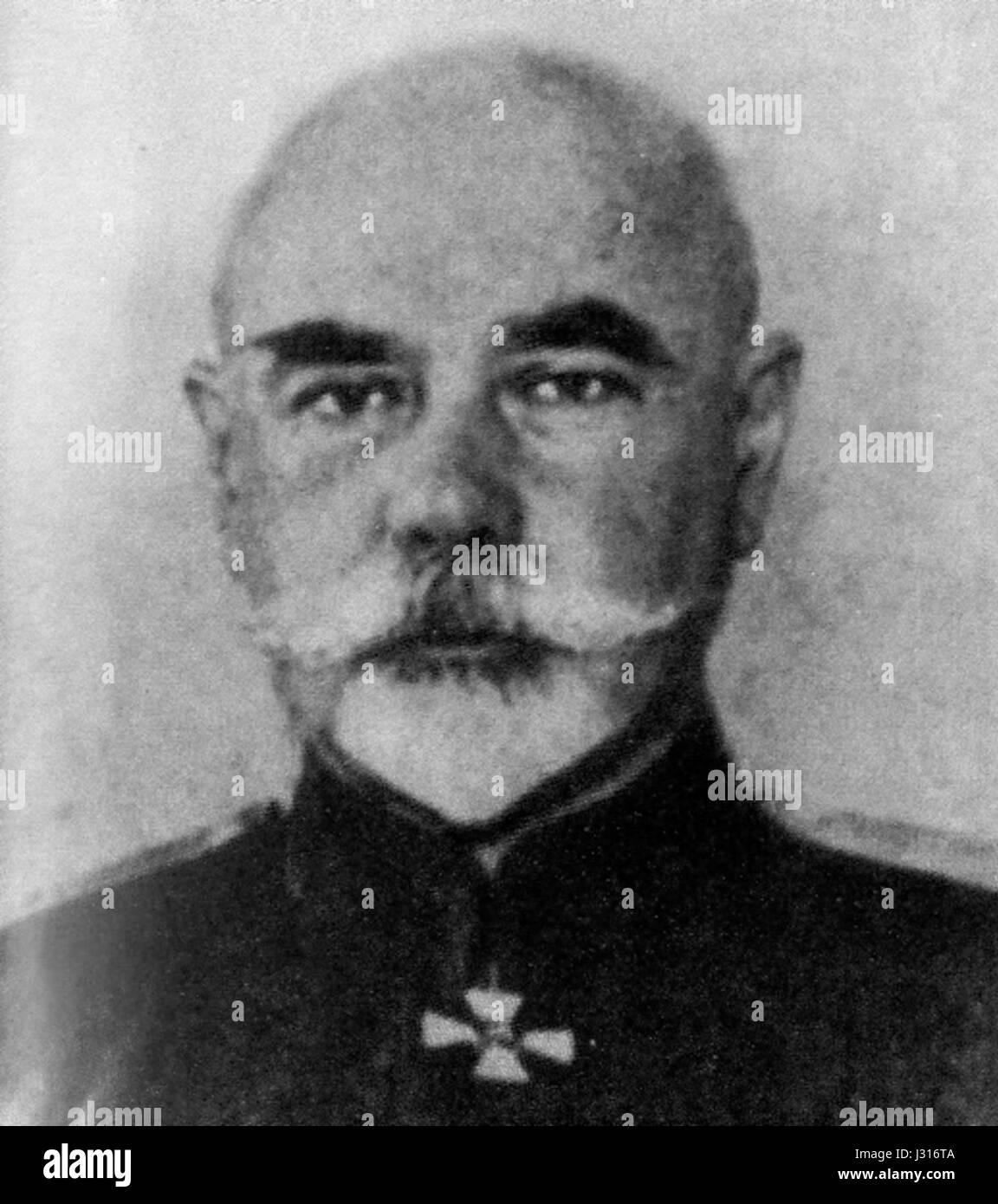 Anton Denikin 1918 Stock Photo