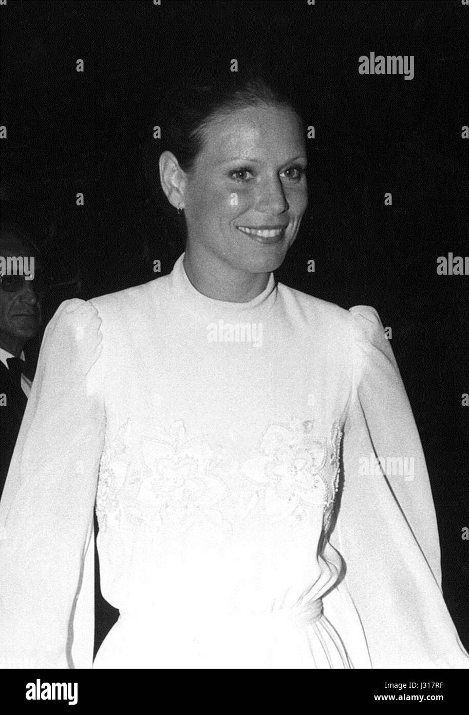Marthe Keller 1975 Stock Photo
