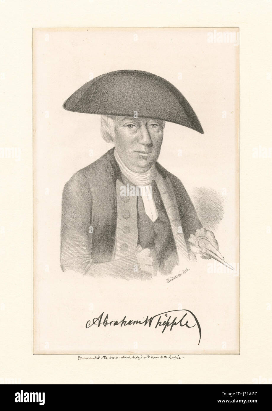 Abraham whipple hires stock photography and images Alamy