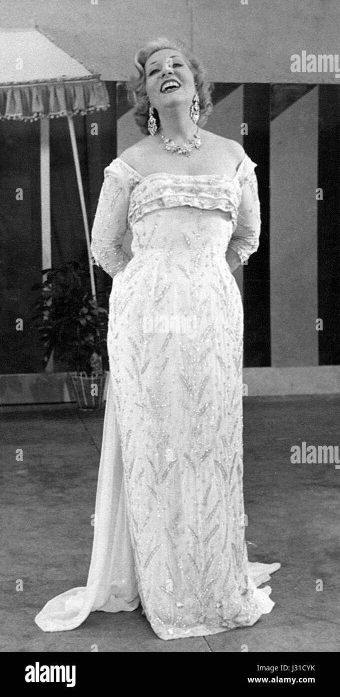 Wanda Osiris 1959 Stock Photo