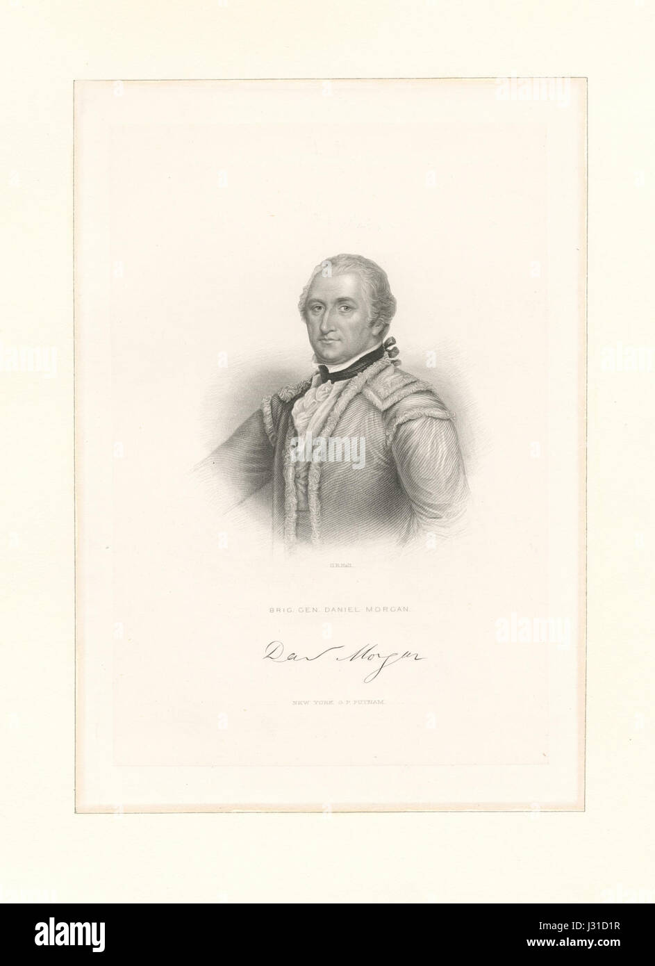 Brig. Gen. Daniel Morgan (NYPL b12610189-421527) Stock Photo