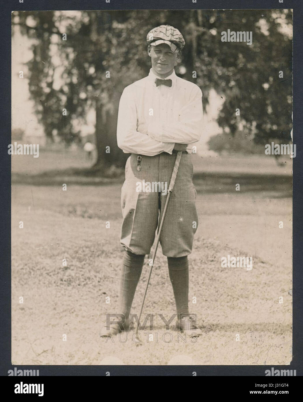 Bobby Jones 1919 Stock Photo Alamy