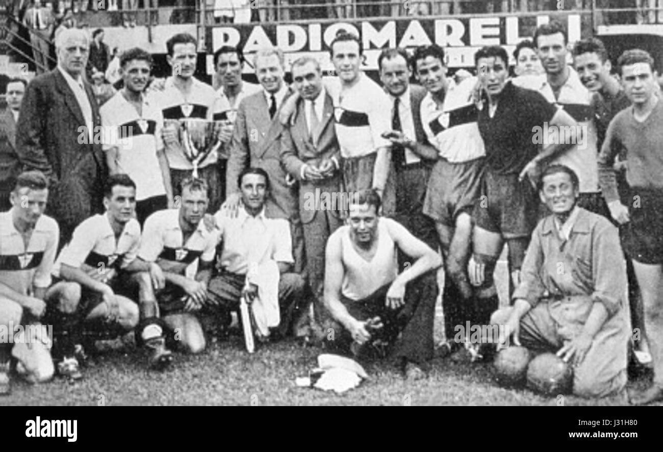 Associazione Calcio Genova 1893 Coppa Italia 193637 Stock Photo Alamy