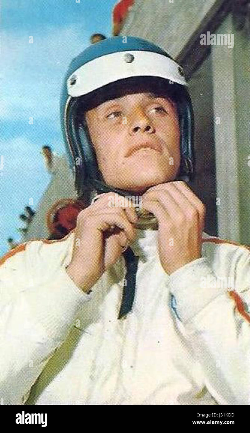 This image shows Belgian racing driver Jacky Ickx during the 1969 ...