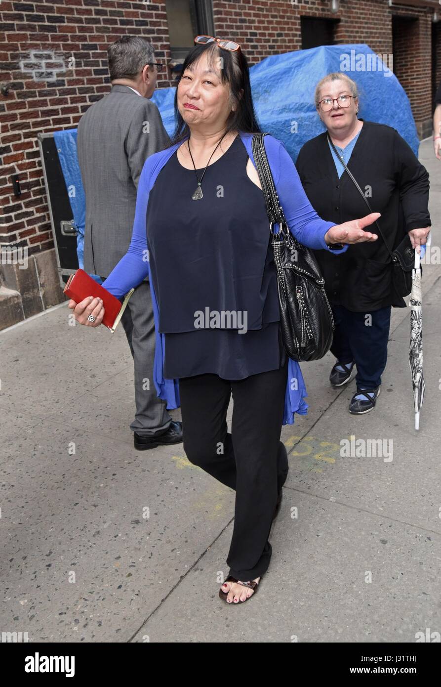 New York, NY, USA. 1st May, 2017. May Pang out and about for Celebrity Candids - MON, New York, NY May 1, 2017. Credit: Derek Storm/Everett Collection/Alamy Live News Stock Photo