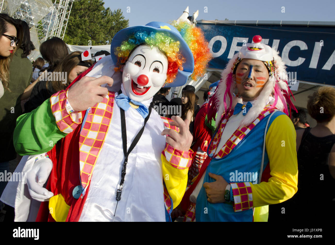 Japan japanese clown hires stock photography and images Alamy