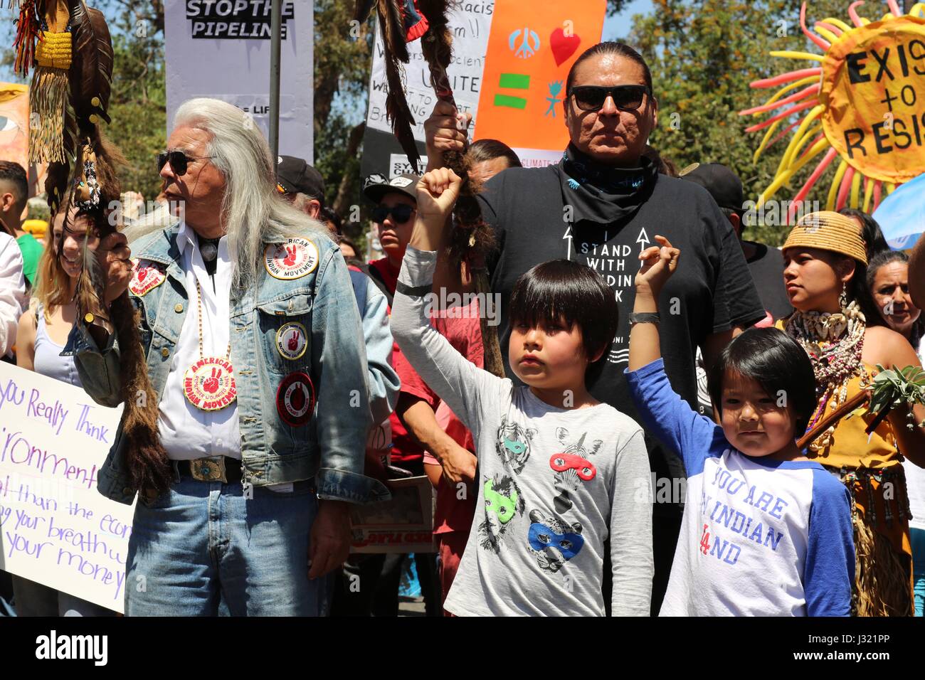 Indigenous peoples' day los angeles hi-res stock photography and images ...