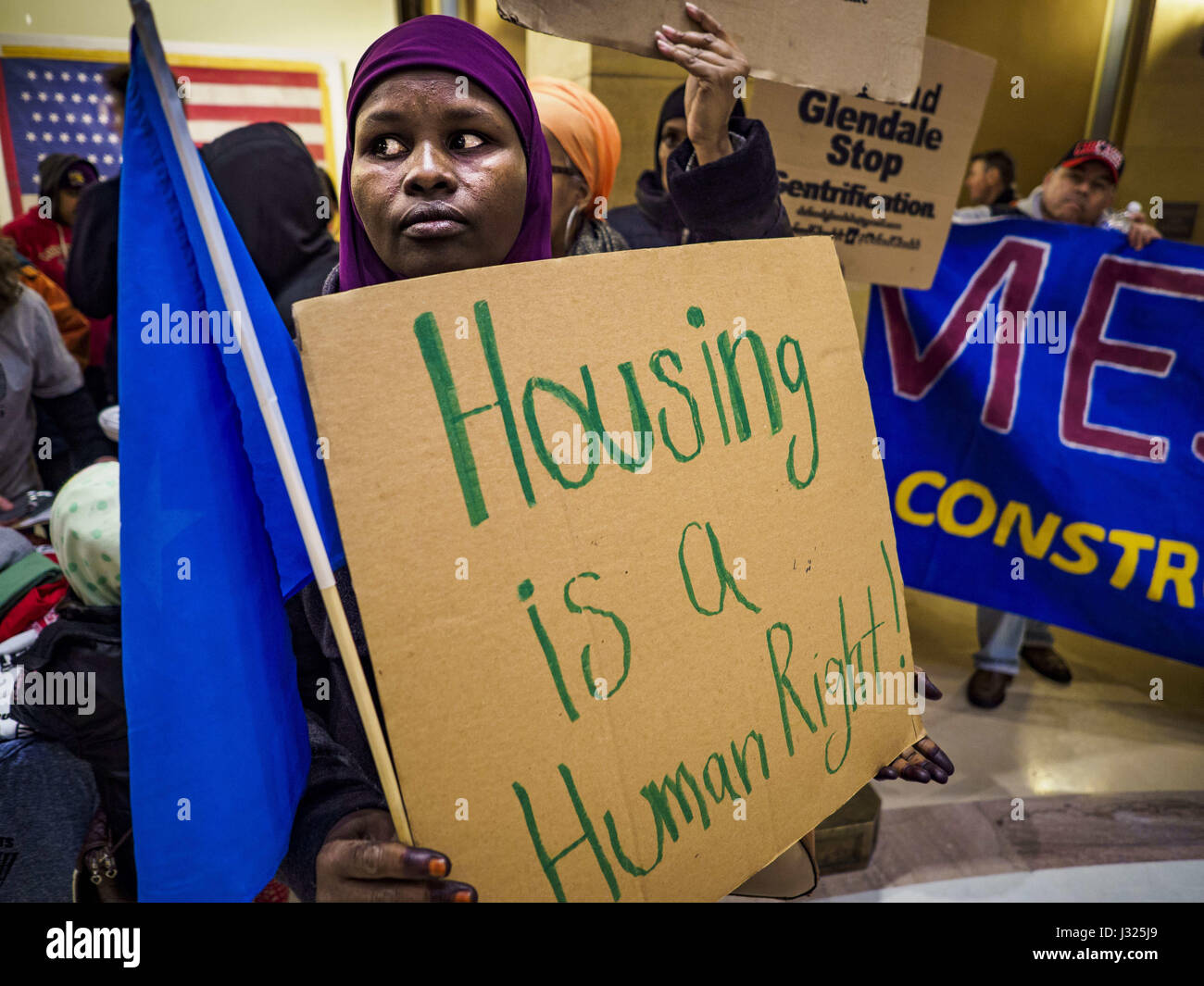 May 1, 2017 St. Paul, Minnesota, United States Somali immigrants