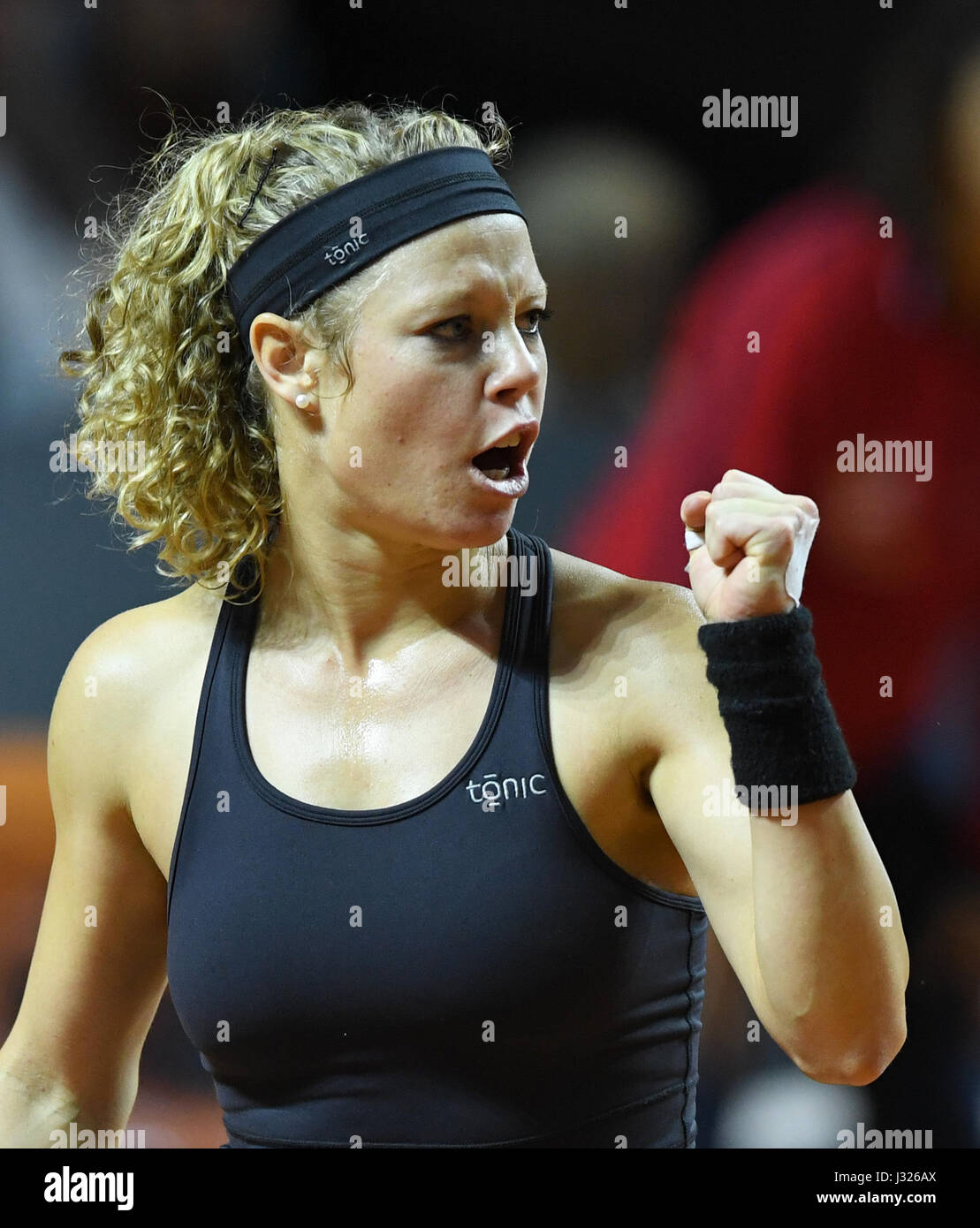 Womens tennis player siegemund,Stuttgart Germany 27th Apr 2017 German Tennis Player Laura Stock Photo Alamy