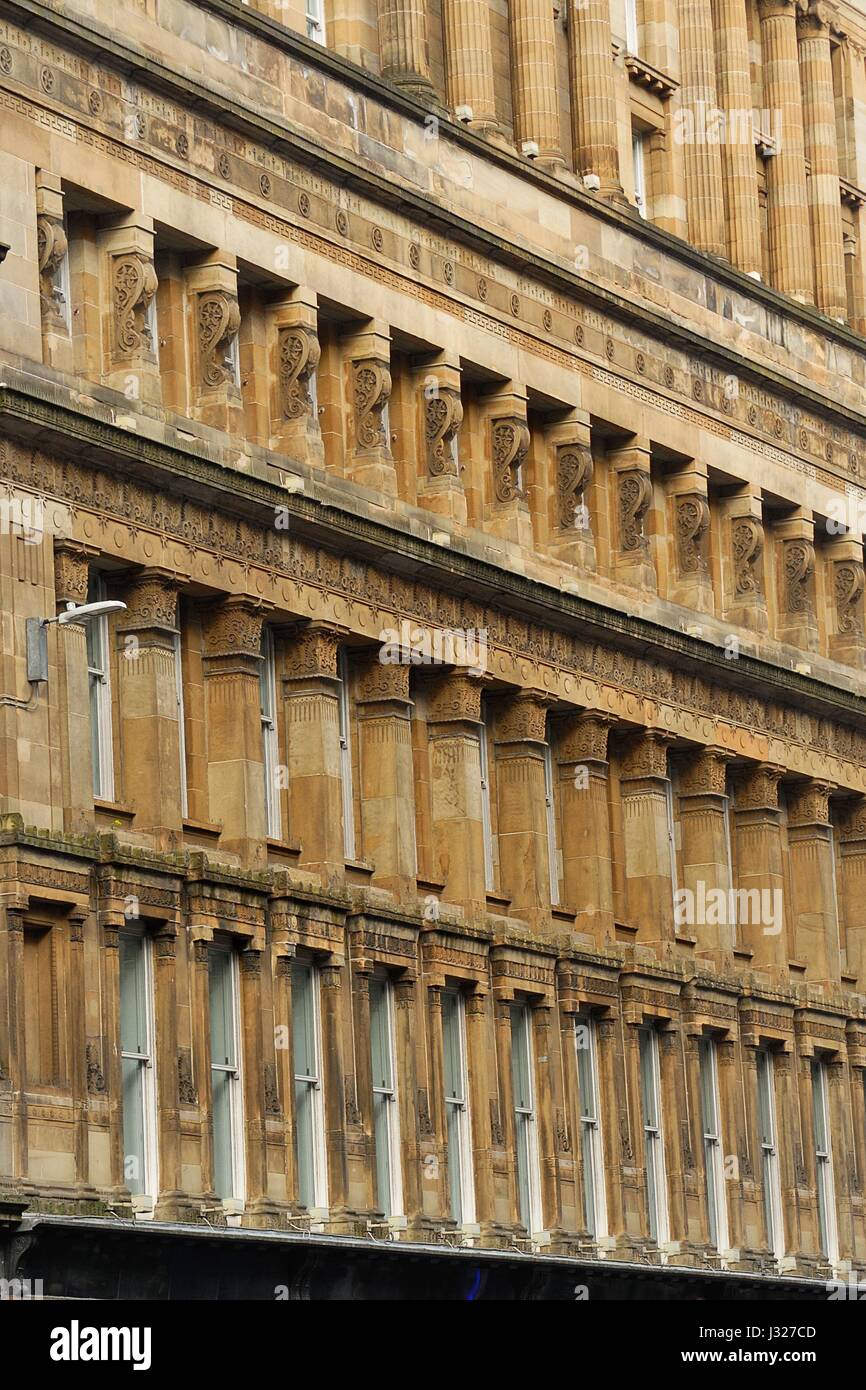 Alexander Greek Thomson's Grosvenor Building Stock Photo