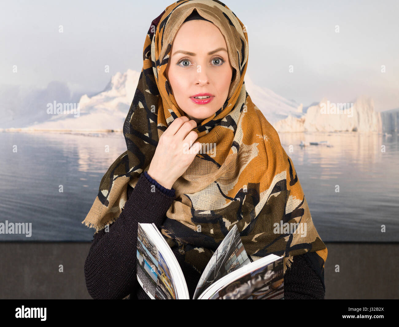 Young muslim woman Stock Photo