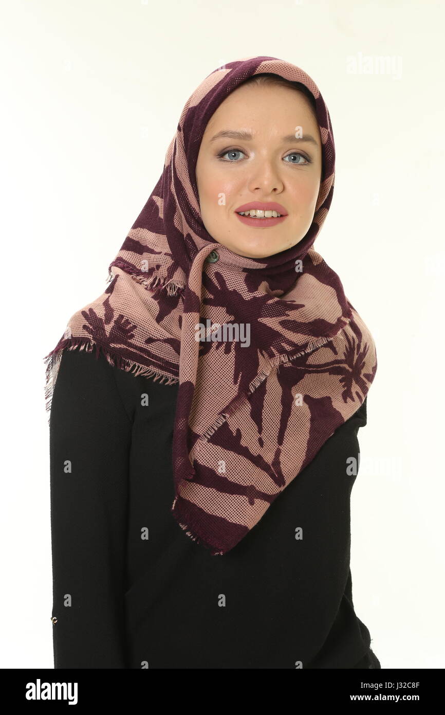 Young muslim woman wear scarf Stock Photo Alamy