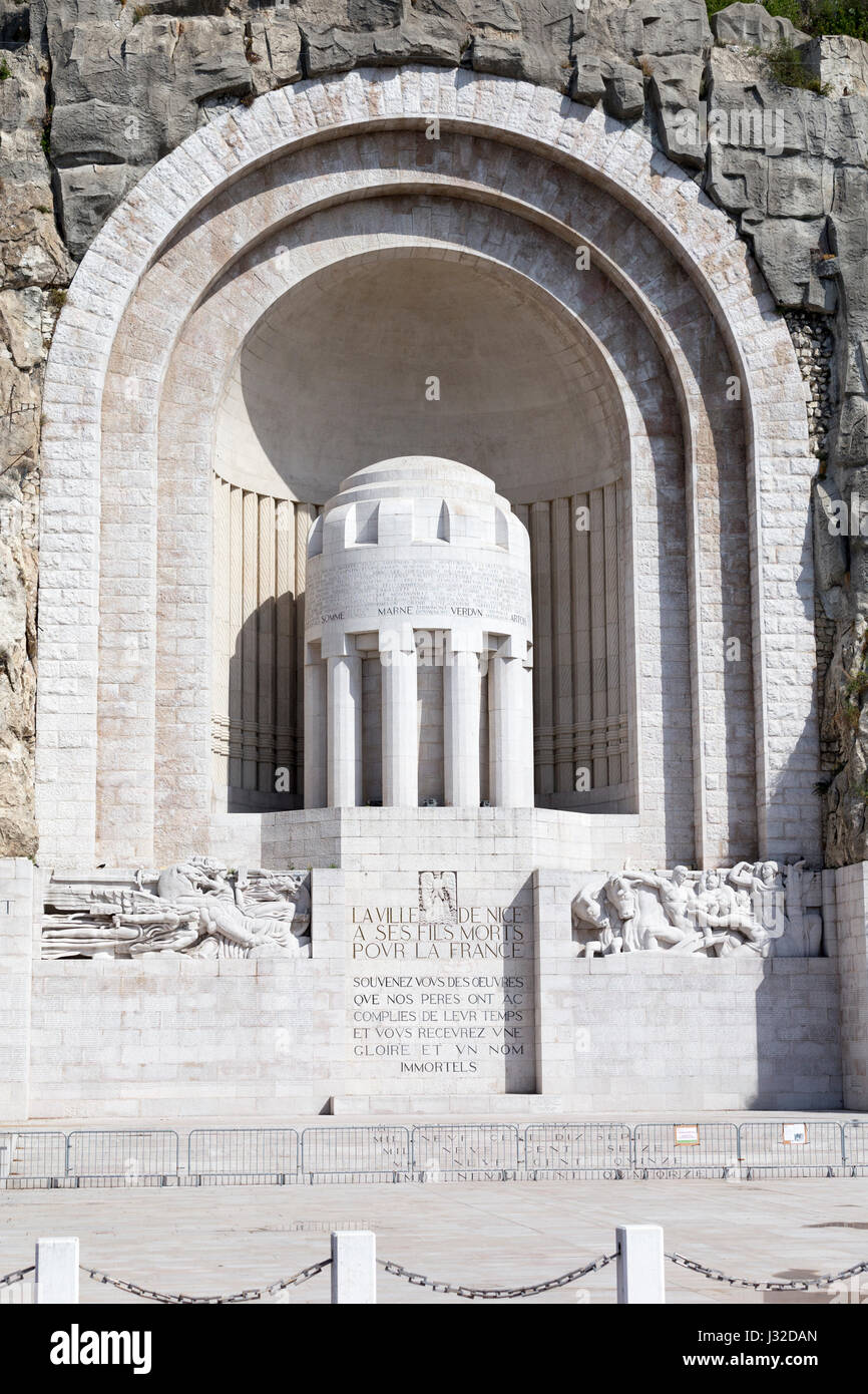 Monument Aux Morts De Rauba Capeu Hi-res Stock Photography And Images ...