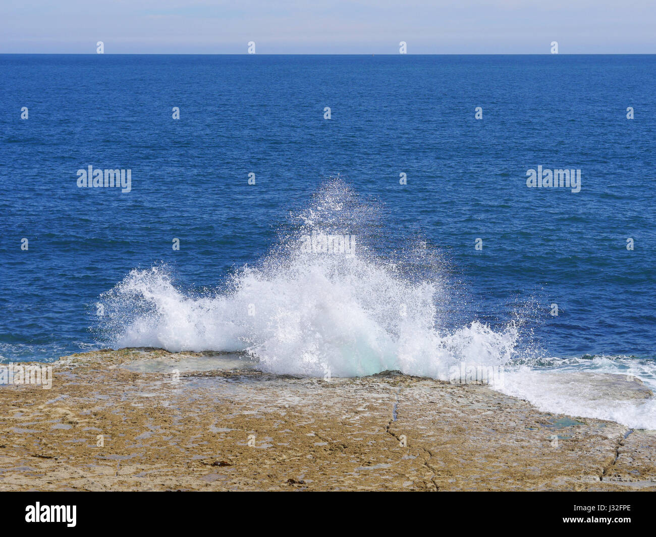 Near the lighthouse on isle of Portland, Dorset Stock Photo