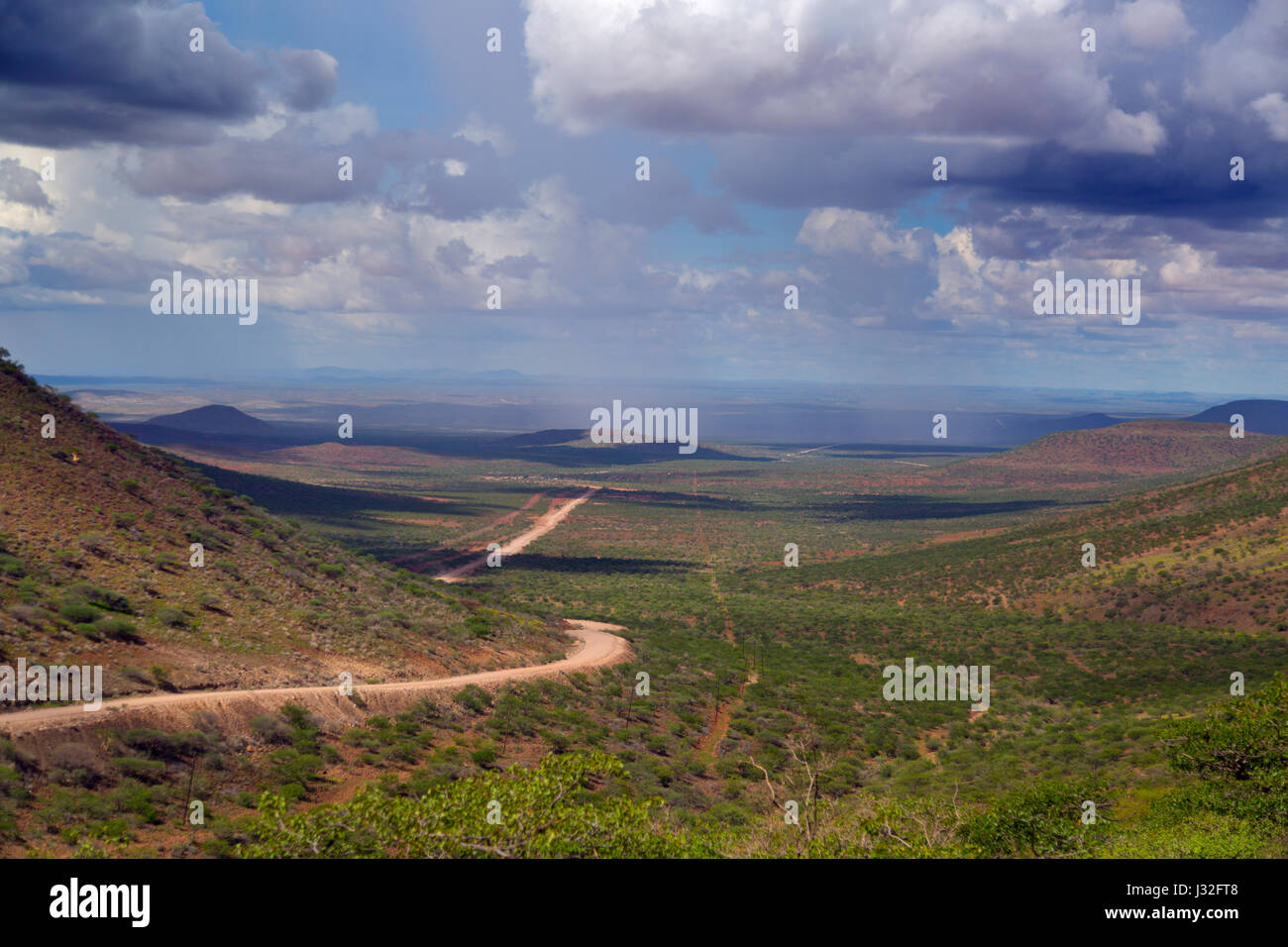 Namibia in the Kunene region of Damaraland, Grootberg plateau ...