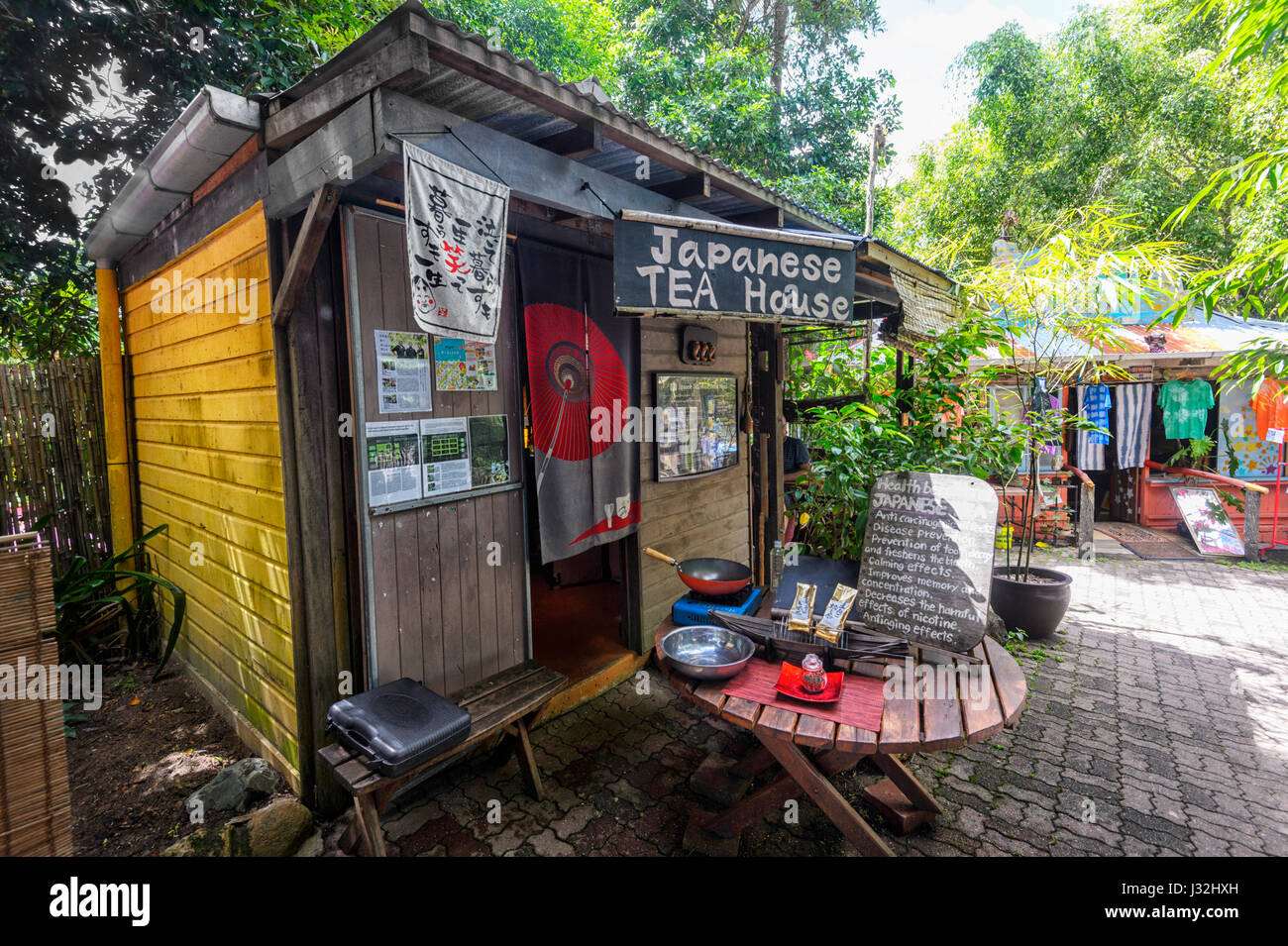 Japanese Tea House in the Original Rainforest Market, Kuranda Village