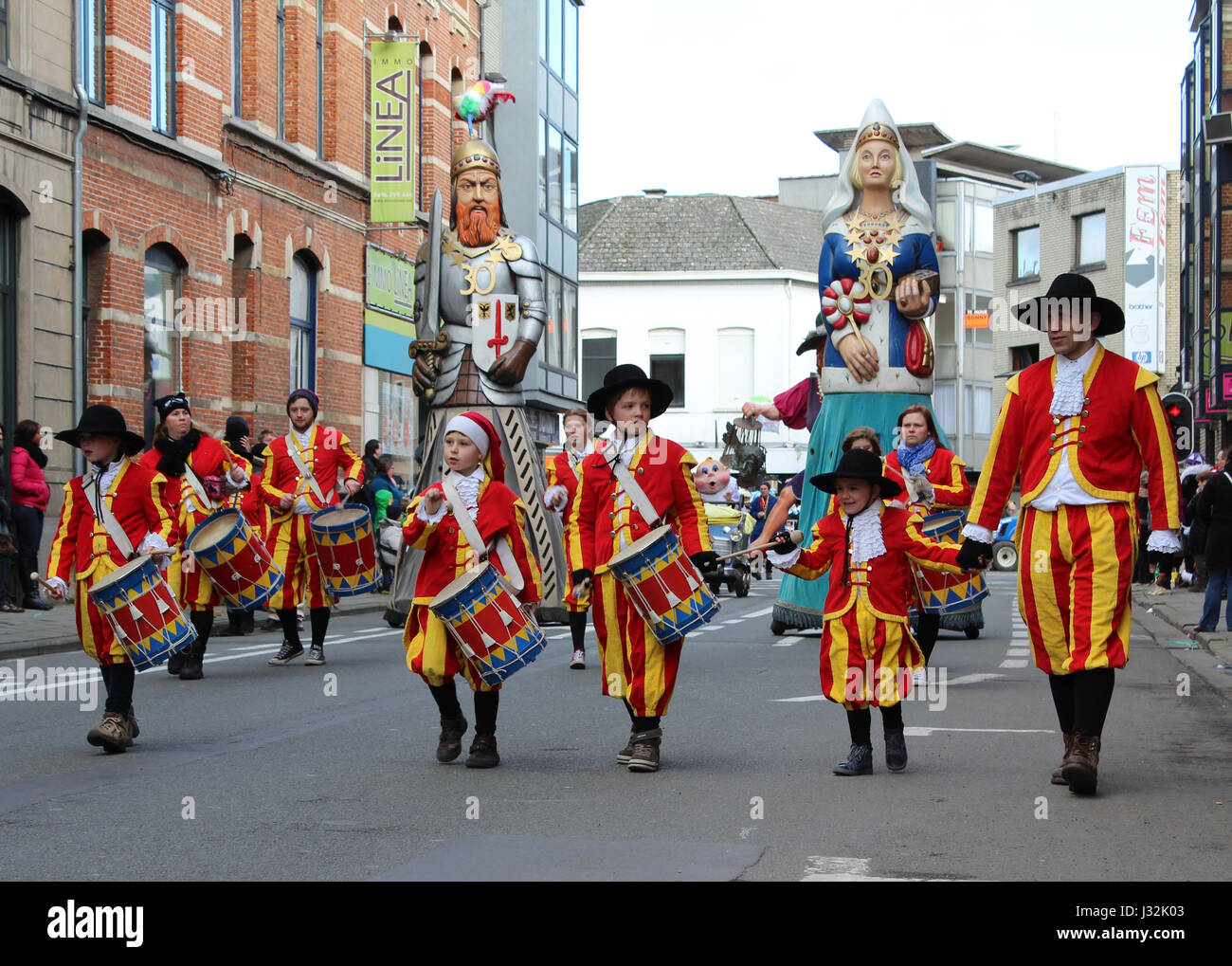 Parade Giants Belgium High Resolution Stock Photography and Images - Alamy