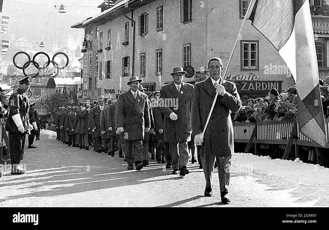 1956 winter olympic games hi res stock photography and images Alamy