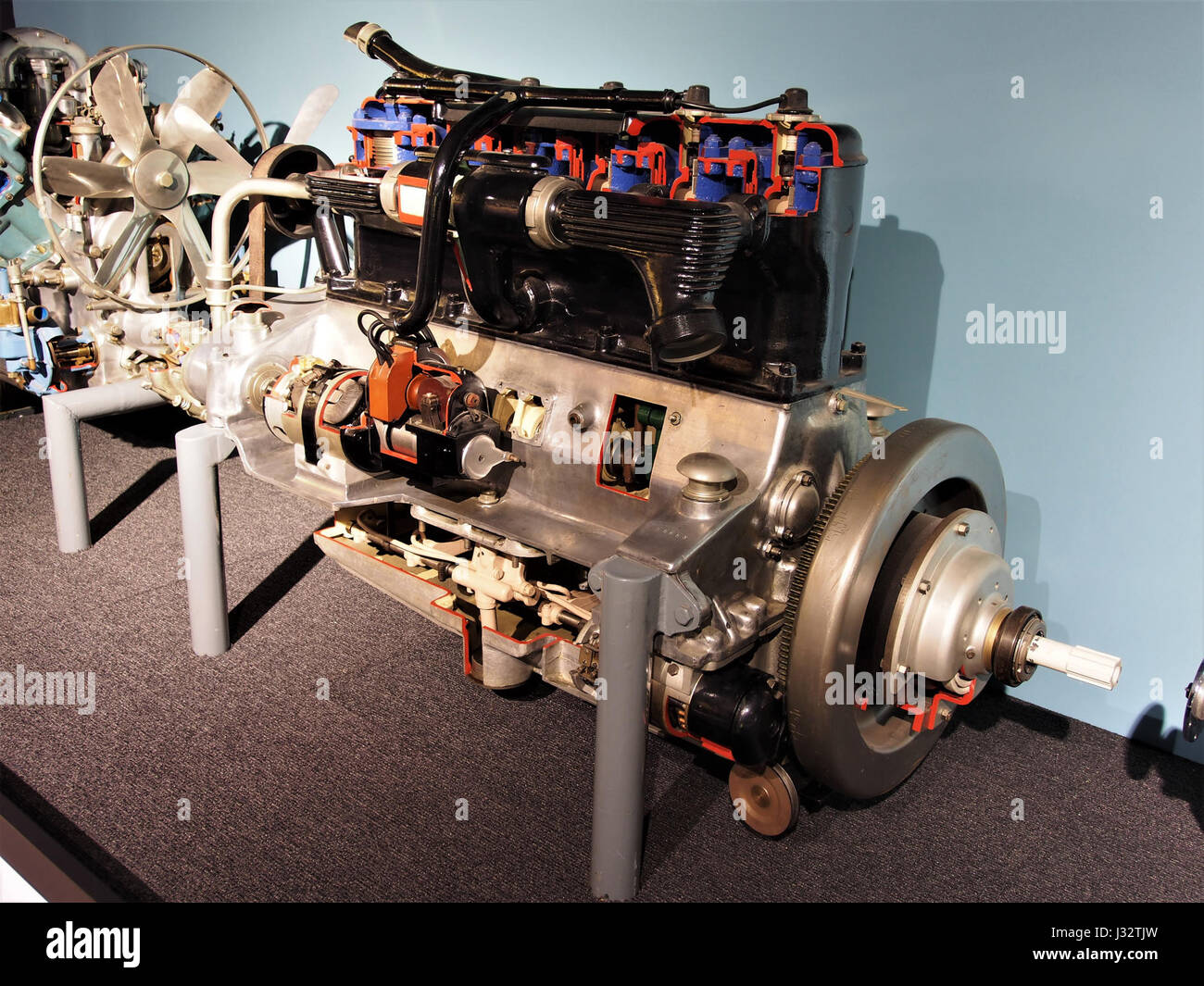 1926 Minerva AF Knight Sleeve Valve engine photo2 Stock Photo Alamy