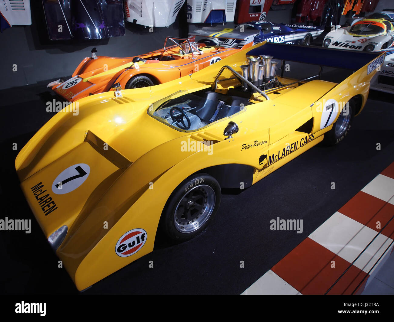Mclaren sports racing car in hi-res stock photography and