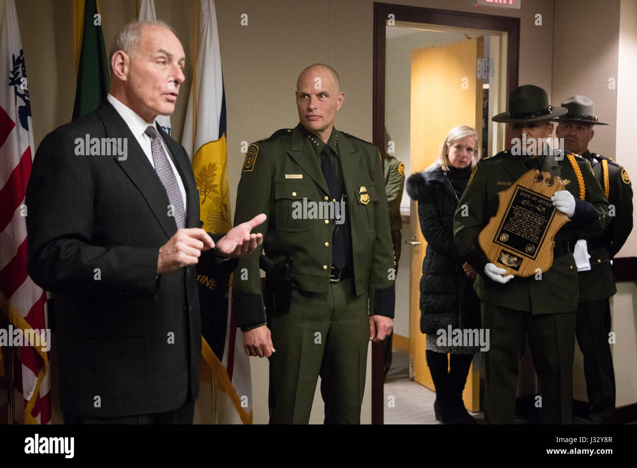 Ronald D. Vitiello was sworn in as the 17th Chief of the U.S. Border ...